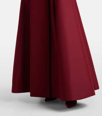Belted silk gown | Carolina Herrera