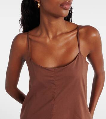 Robe longue Aniela en coton | Faithfull