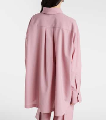 Camisa oversized asimétrica Diana | The Attico