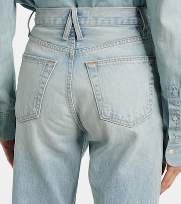 London high-rise straight jeans | Slvrlake