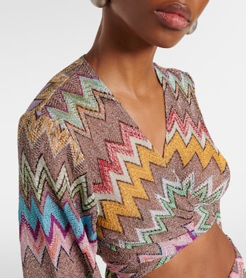 Cropped-Top aus Häkelstrick | Missoni