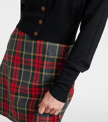 Bea cropped wool and silk cardigan | Vivienne Westwood