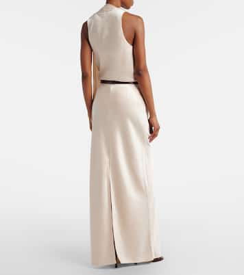 Satin maxi skirt | Vince