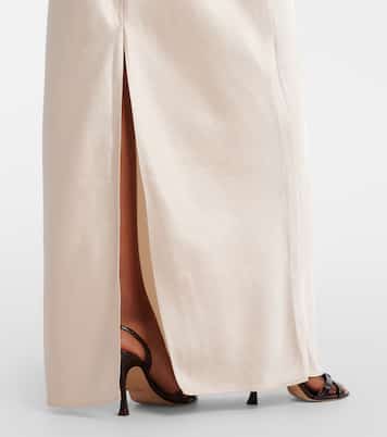 Satin maxi skirt | Vince