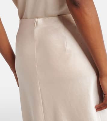 Satin maxi skirt | Vince
