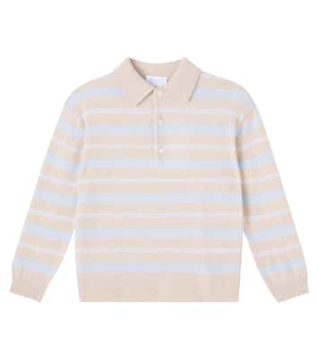 x Guest In Residence – Pull Louie rayé en cachemire | Bonpoint