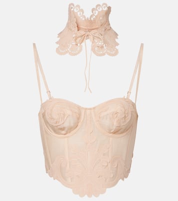 Rebellion Filigree bustier and choker set | Zimmermann