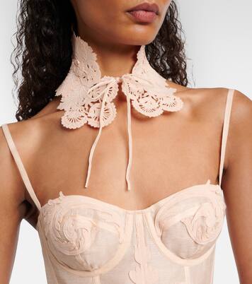 Rebellion Filigree bustier and choker set | Zimmermann