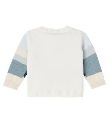 Pull Almire en jacquard de coton et cachemire | Bonpoint