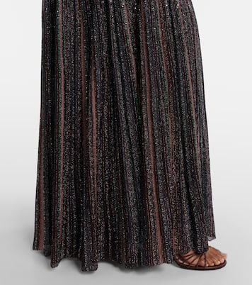 Jupe longue en lamé à sequins | Missoni
