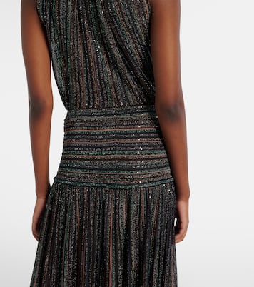 Jupe longue en lamé à sequins | Missoni