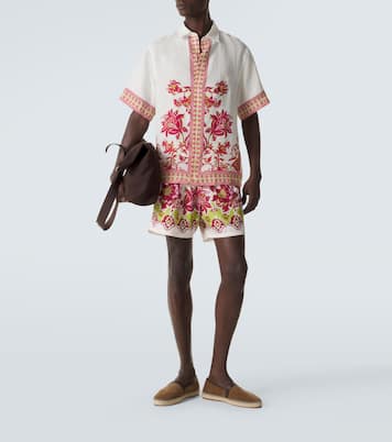 Camisa de lino floral | Etro