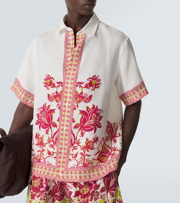 Camisa de lino floral | Etro