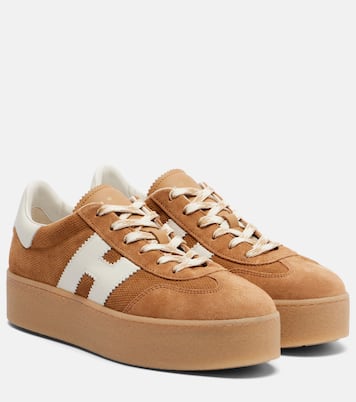 H698 suede platform sneakers | Hogan
