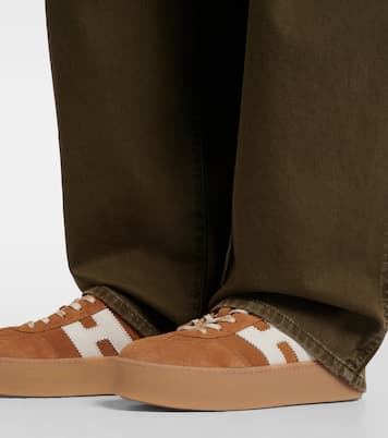 H698 suede platform sneakers | Hogan
