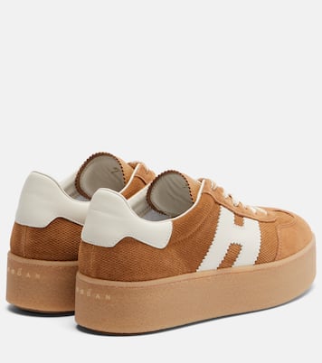H698 suede platform sneakers | Hogan