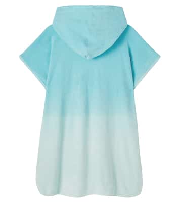Ombré cotton terry poncho | Molo