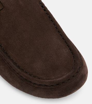 Verzierte Slippers aus Veloursleder | Tod's