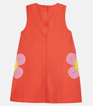 Robe en denim à appliqués | Stella McCartney Kids