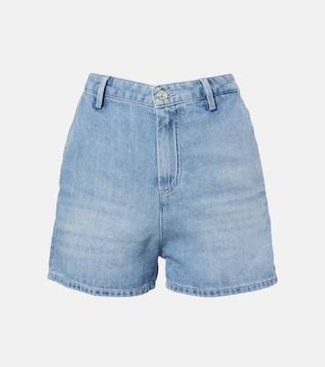 Short en denim de coton et lin | 7 For All Mankind