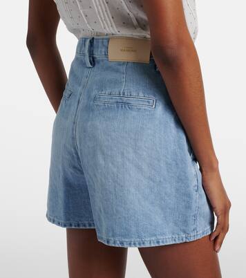 Short en denim de coton et lin | 7 For All Mankind