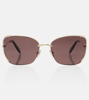 Serpenti Viper cat-eye sunglasses | Bvlgari