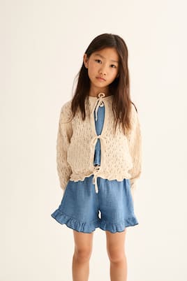 Cardigan Ivy aus Baumwoll-Strick | Cozmo