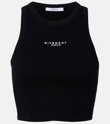 短款Logo棉质坦克背心 | Givenchy
