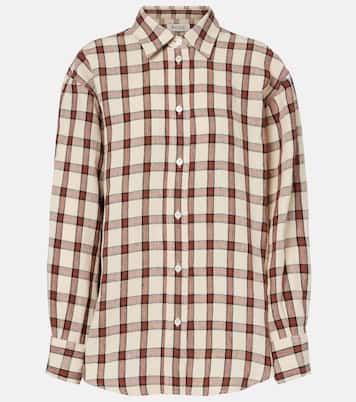 Camisa de lino a cuadros | Róhe