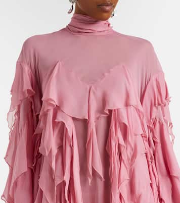 Robe à volants superposés | Blumarine