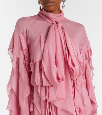 Robe à volants superposés | Blumarine