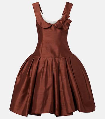 Bow-detail mini dress | Shushu/Tong