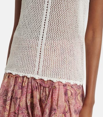 Top Metorie calado de croché | Isabel Marant