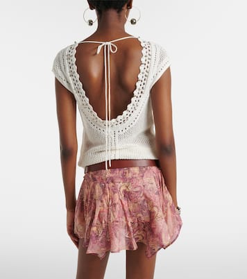 Top Metorie calado de croché | Isabel Marant