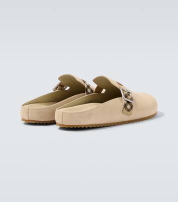 Mules Urchin en daim | Burberry