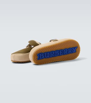 Mules Urchin en daim | Burberry