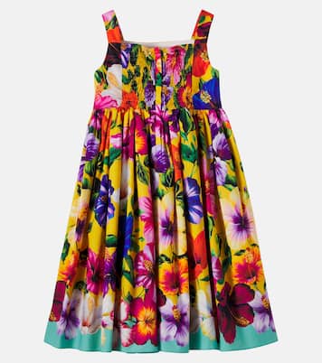Kleid aus Baumwolle | Dolce&Gabbana Kids
