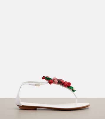 Botanica 라피아 이펙트 통 샌들 | Aquazzura