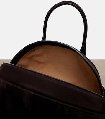 Purse Small suede top-handle bag | Alaïa