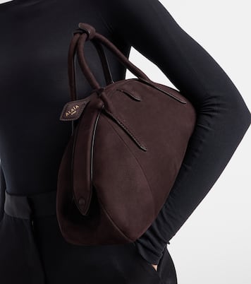 Purse Small suede top-handle bag | Alaïa