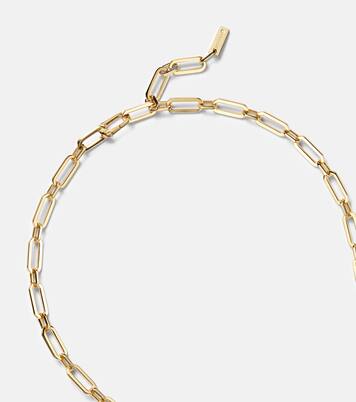 Collar de cadena Move Link de oro de 18 ct con diamantes | Messika