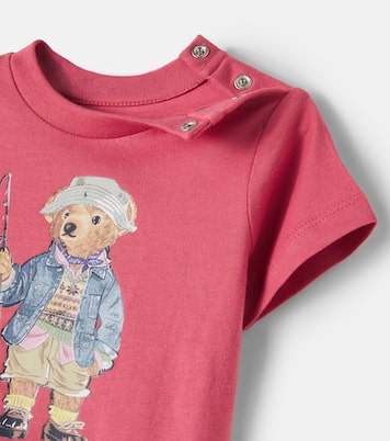 Baby Polo Bear cotton jersey T-shirt | Polo Ralph Lauren Kids