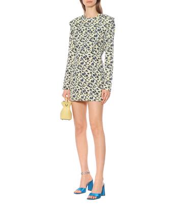 Robe Wanda imprimée en crêpe | Rotate