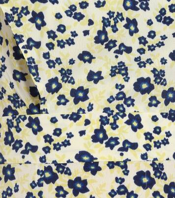 Robe Wanda imprimée en crêpe | Rotate