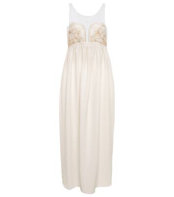 Robe longue en soie | Maison Margiela