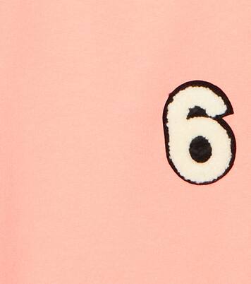 Logo cotton jersey sweatpants | MM6 Maison Margiela Kids