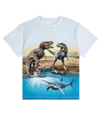 Roxo printed cotton jersey T-shirt | Molo