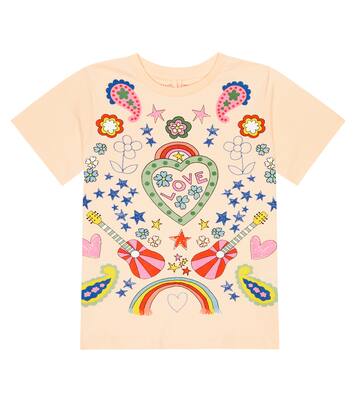 Printed cotton jersey T-shirt | Stella McCartney Kids