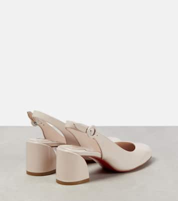So Jane patent leather slingback pumps | Christian Louboutin