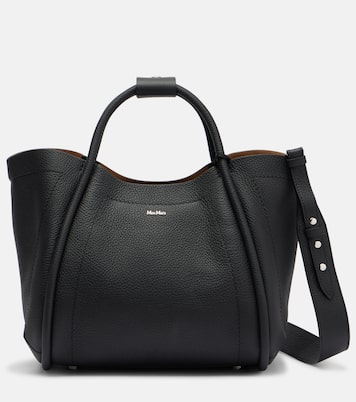 Marine leather tote bag | Max Mara